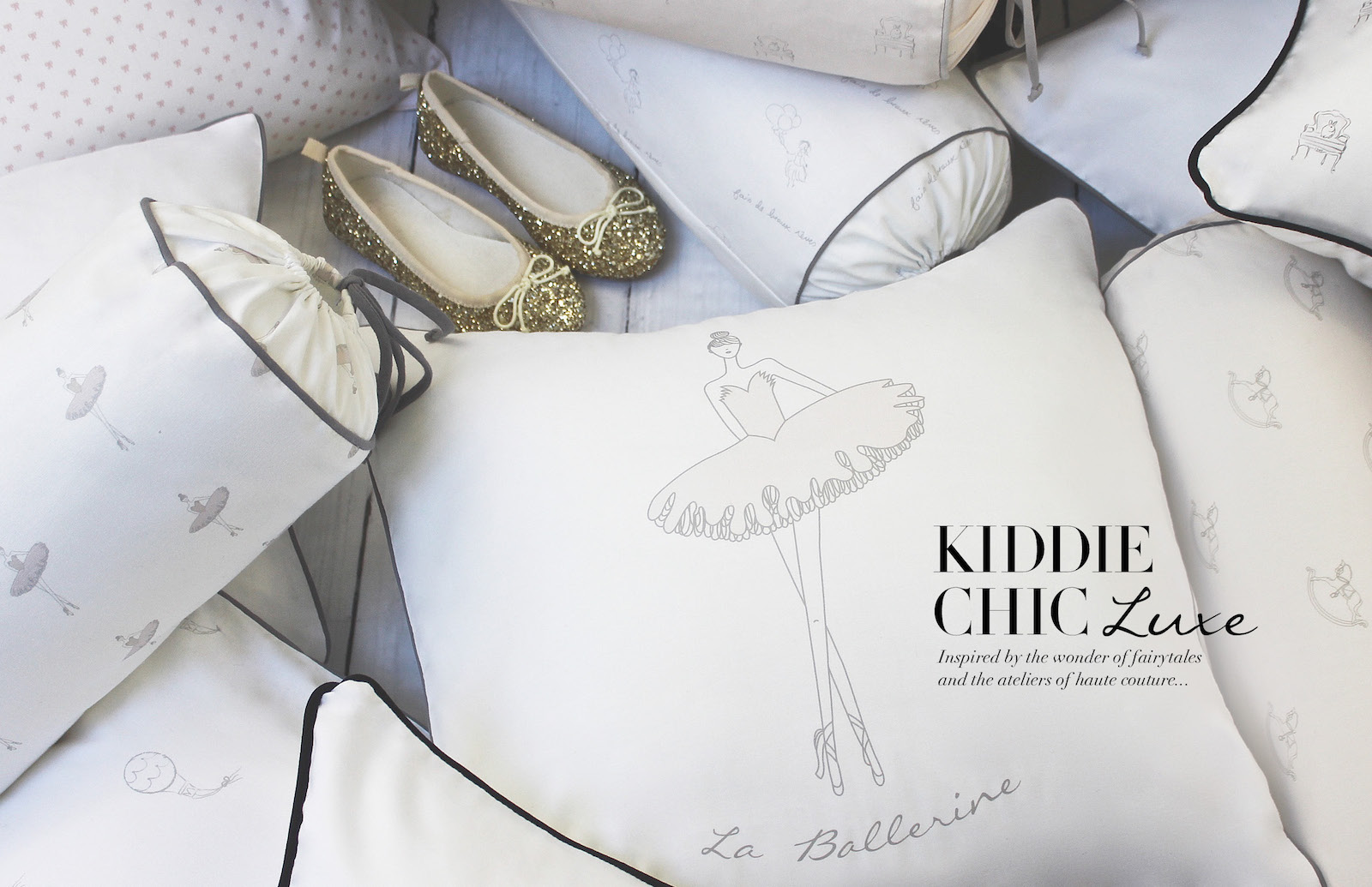 Pemberley Rose Lookbook Girls Decorative Throw Pillows Featuring Fashion Illustration Inspired Ballerina Pillow
