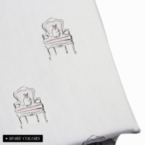 MLLE-LAPIN-BUNNY-CRIB-FITTED-SHEET-WATERCOLOR-BLUSH-BALLET-PINK-PEMBERLEY-ROSE