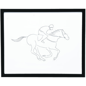 Le Cavalier Equestrian Wall Art by Pemberley Rose