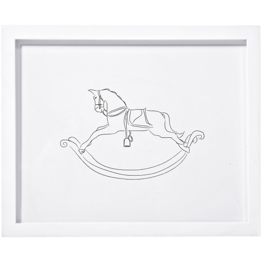 Rocking Horse Wallpaper | Pemberley Rose